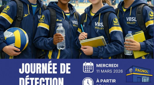 Section volley 26-27 au collège Pagnol